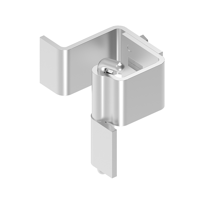 Cabinet Hinge, stainless steel, prominent door - concealed, loose pin, L=60, B=71,5, H=50