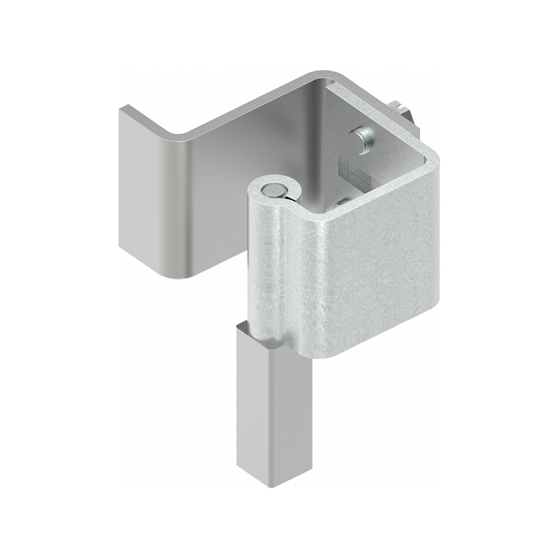 Cabinet hinge, steel, prominent door - concealed, lift off pin, L=90, B=90, H=70