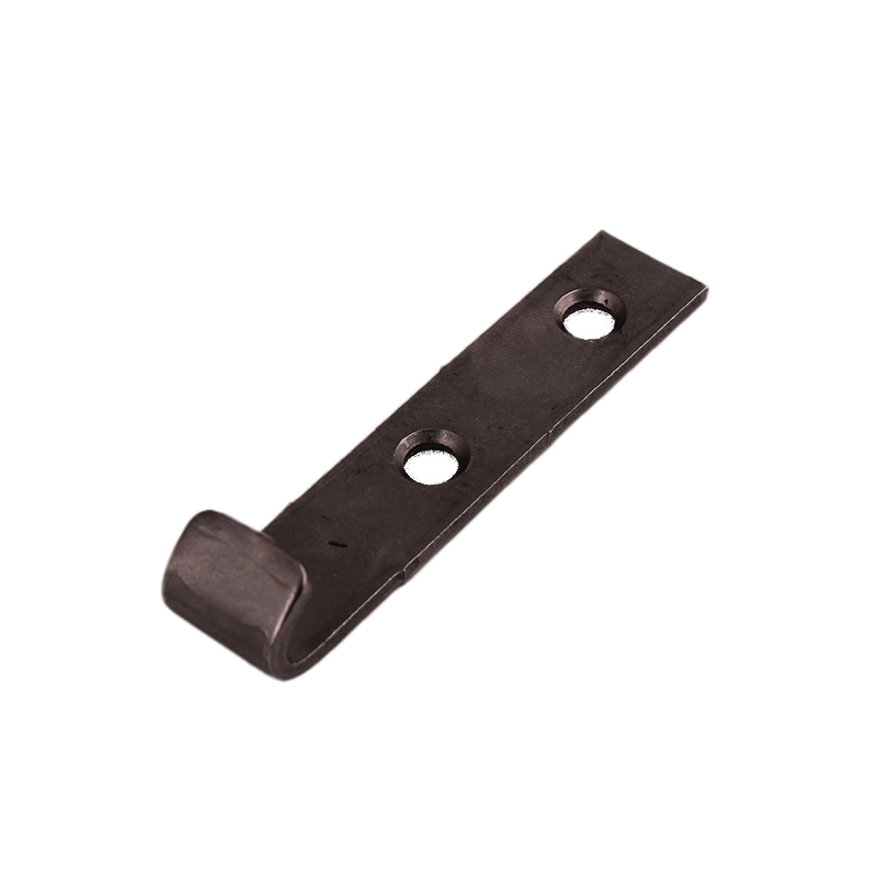 Catch plate, ubehandlet stainless steel, flat mounting, L=85mm, B=18mm, H=16mm