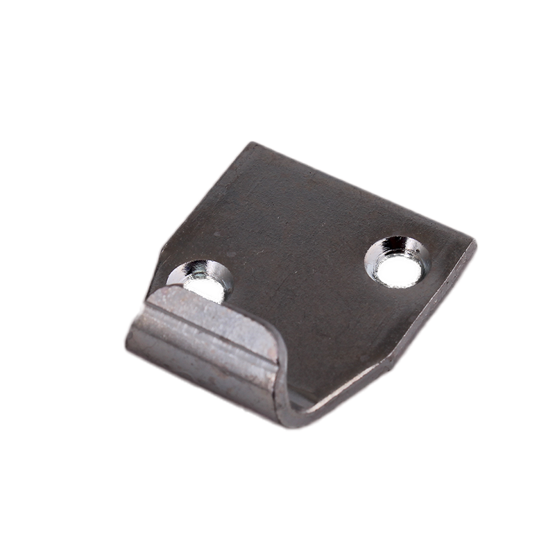 Catch plate, electro zinc plated steel, flat mounting, L=38mm, B=35mm, H=14,5mm