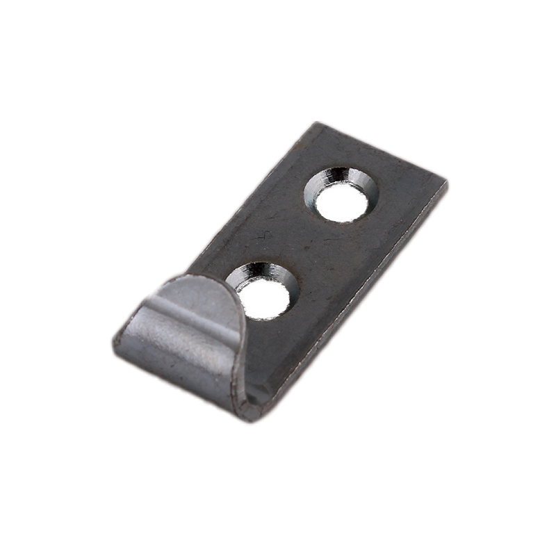 Catch plate, electro zinc plated steel, flat mounting, L=35mm, B=15mm, H=11mm