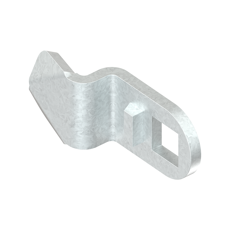 Cam, standard, steel, L=24, B=12, offset height=-6 mm