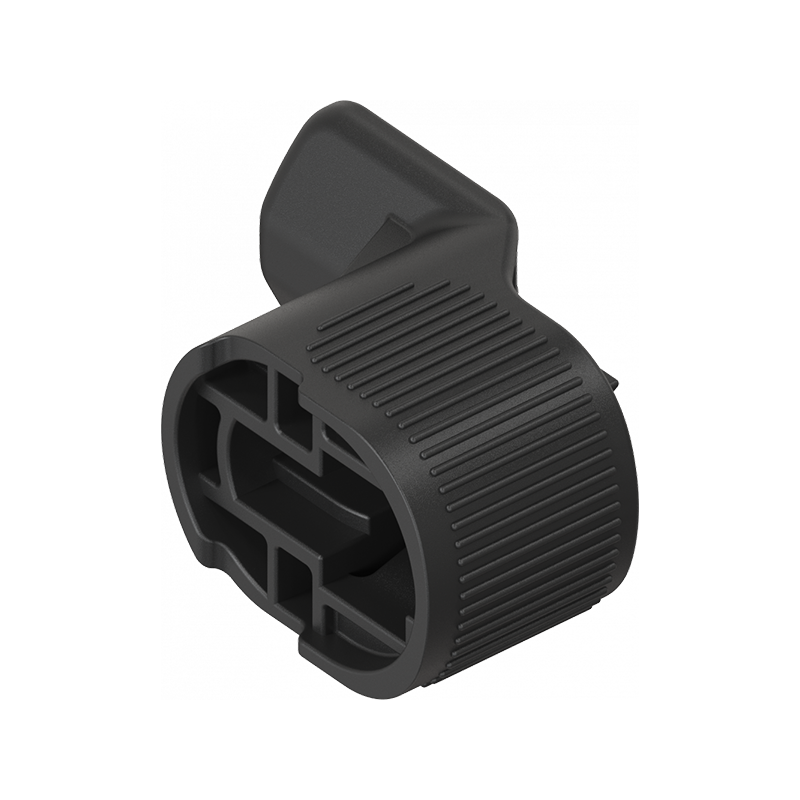 Housings with integrated cam for quick mounting, glass fiber reinforced polyamide, series 1022, H-measure=19,5mm, plate thickness=1-1,5mm, class IP69K