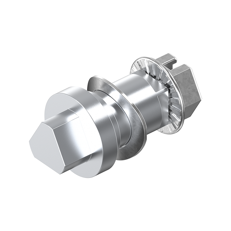 Insert, triangular 6,5, die-cast zinc, chrome plated