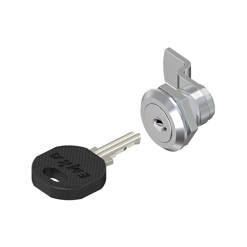 Cam locks, D=22mm, L=24mm, GH=13,5mm, die-cast zinc, plate thickness=1,2-5 mm