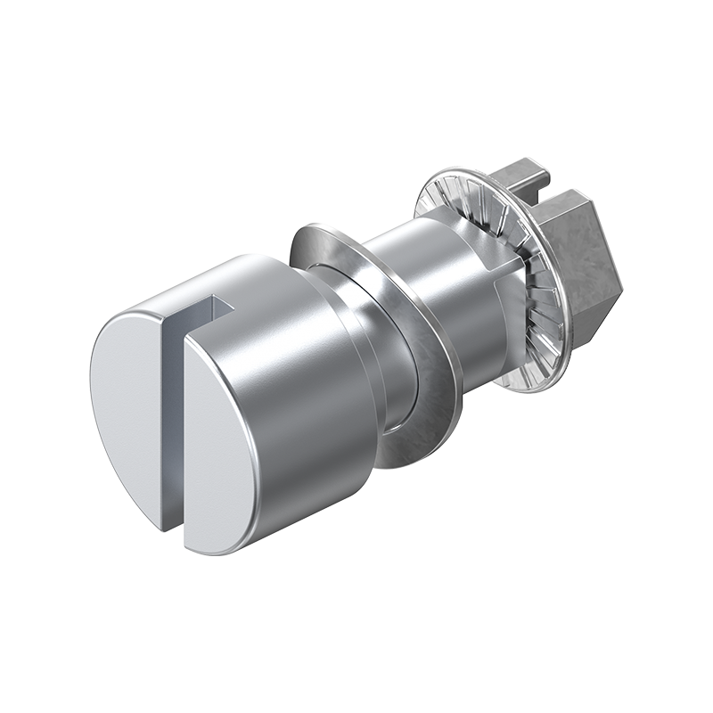 Insert, slot 1,5x3, die-cast zinc, chrome plated