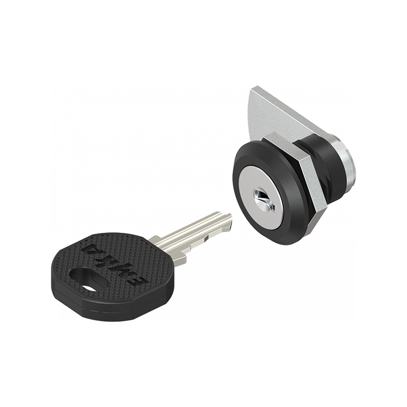 Cam lock, D=22mm, L=24mm, GH=13,5mm, glass fiber reinforced polyamide, plate thickness=1,2-5 mm