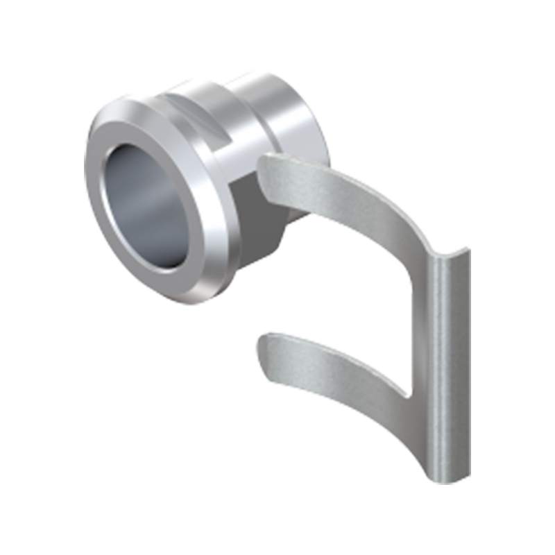 Housing, standard, die-cast zinc, D=20, GH=13,5, plate thickness=0,75-2,2 mm