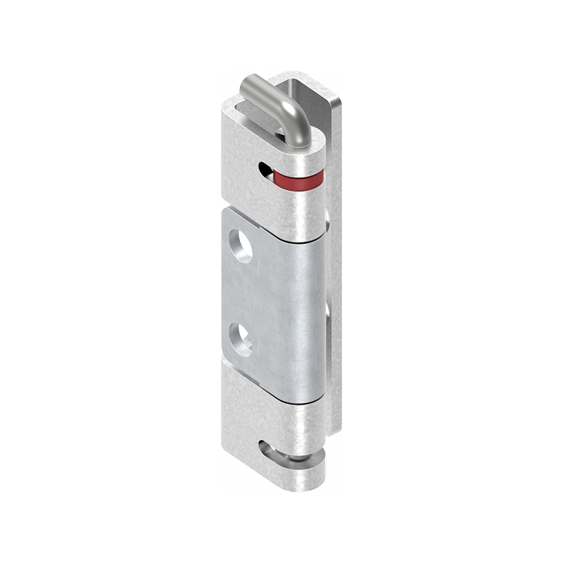 Cabinet hinge, steel, flush door - concealed, loose pin, L=90, B=28, H=25