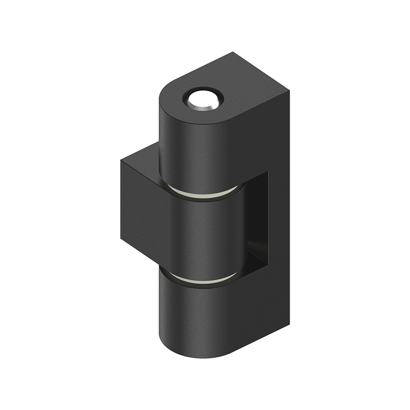 Cabinet Hinge, die-cast zinc, flush door - visible, fixed pin, L=45, B=19, H=19