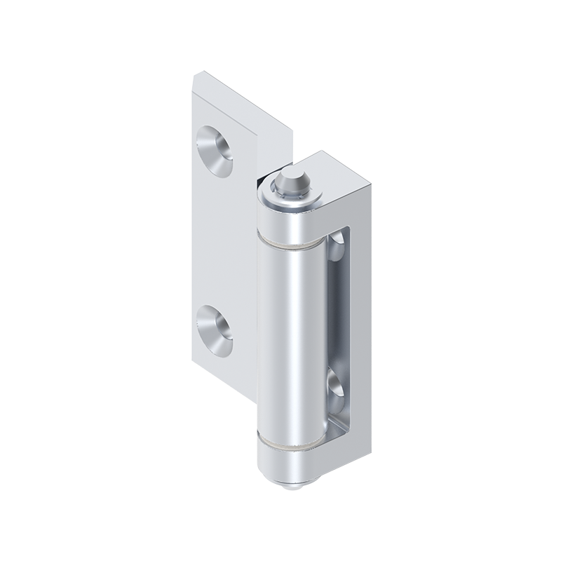 Cabinet Hinge, die-cast zinc, prominent door - visible, fixed pin, L=60, B=47, H=20
