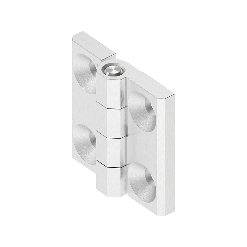 Cabinet Hinge, acid proof stainless steel, prominent door - visible, fixed pin, L=60, B=60, H=15