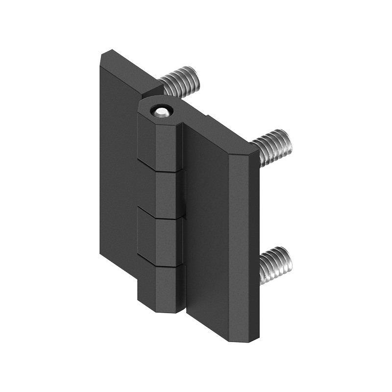 Cabinet Hinge, die-cast zinc, prominent door - visible, fixed pin, L=40, B=40, H=9