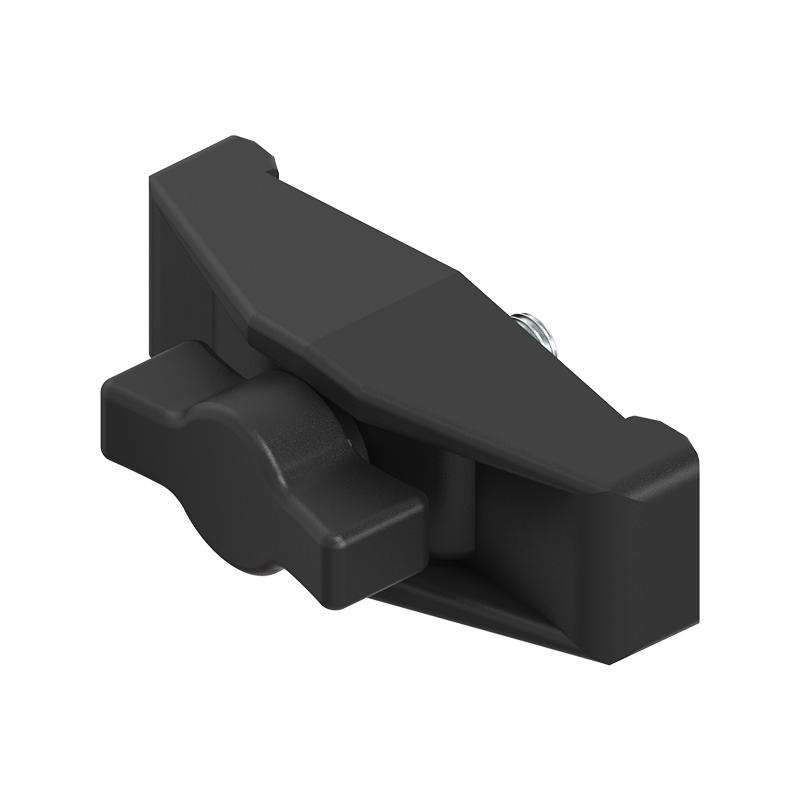 Bridge clamp, glass fiber reinforced polyamide, length=80, width=29, height=24