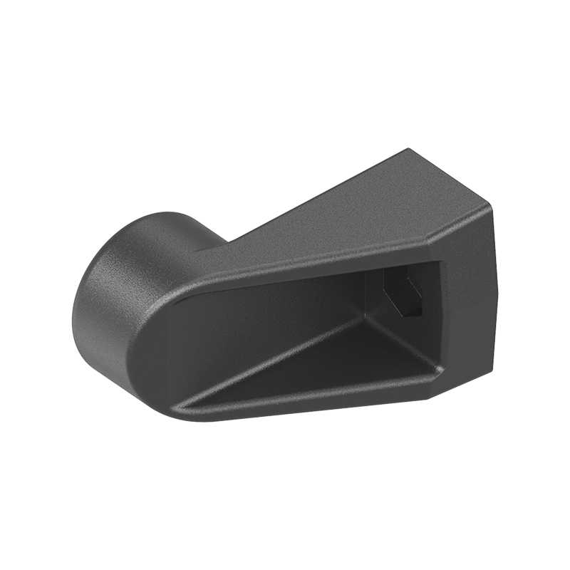 Tube stay, glass fiber reinforced polyamide, B=46 mm, H= 80 mm and D= 30 mm