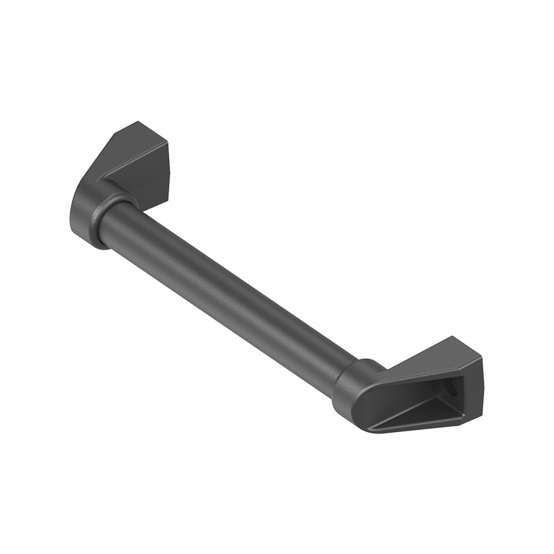 Tube stay, glass fiber reinforced polyamide, B=46 mm, H= 80 mm and D= 30 mm