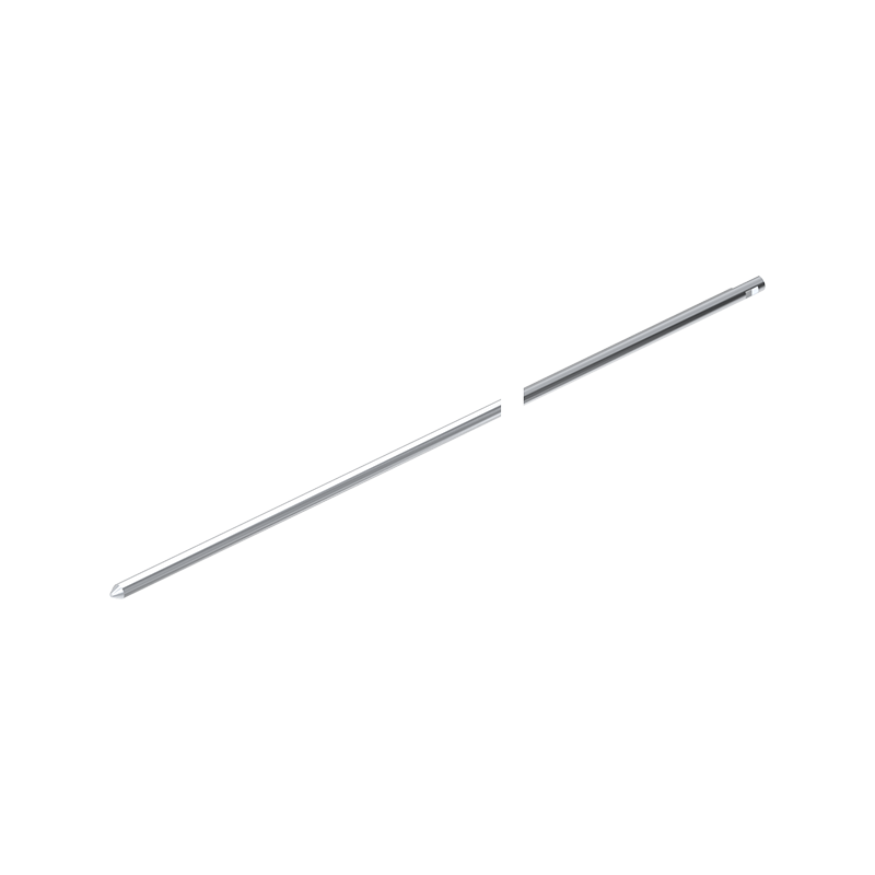 Round rod, steel, screw-on, L=1100, D=10