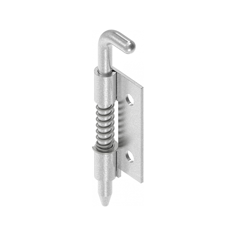 Cabinet hinge, steel, electro zinc plated, prominent door - concealed, loose pin, L=35, B=15,8, H=6,2