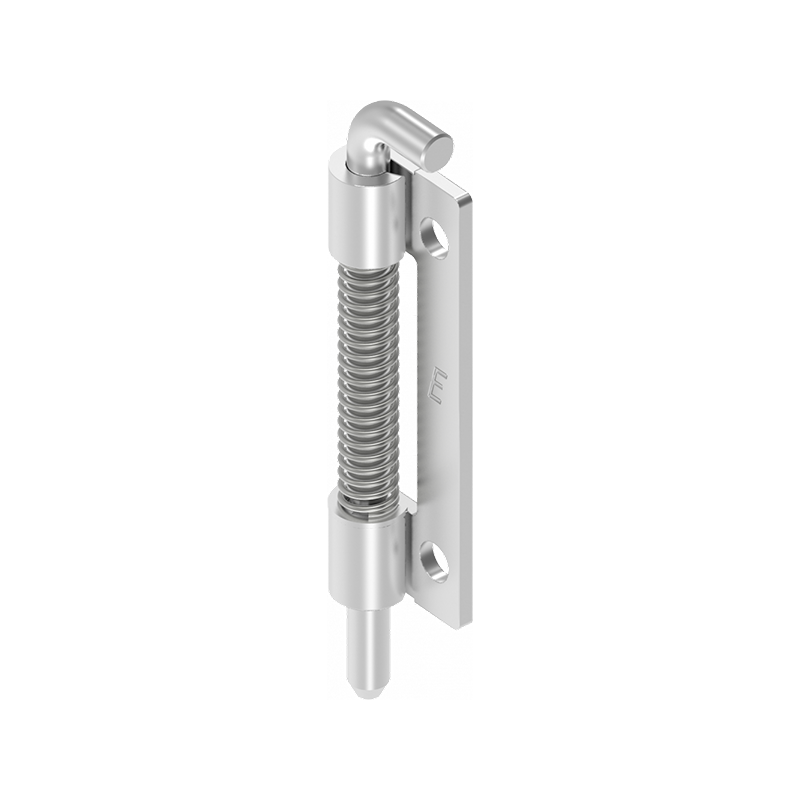 Cabinet hinge, right, stainless steel, prominent door - concealed, loose pin, L=60, B=17,55, H=9,1
