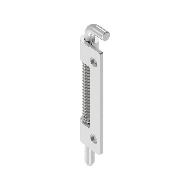 Cabinet hinge, left, stainless steel, prominent door - concealed, loose pin, L=60, B=17,55, H=9,1