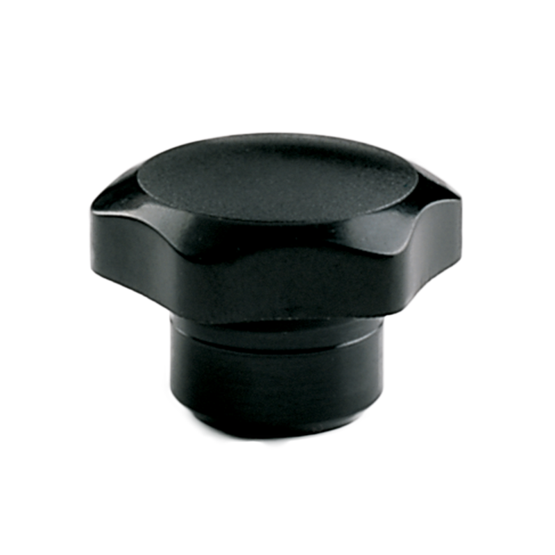 Star Knob, duroplast, female thread M8, D=44 mm, H=27mm