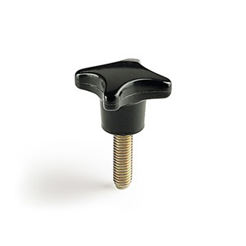 Star knob, duroplast, male thread M8, D=40 mm, H=26mm