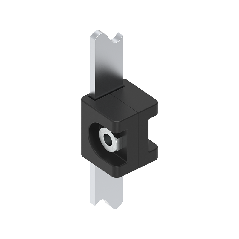 Rod guide, glass fiber reinforced polyamide, L=26, B=22, H=22,1