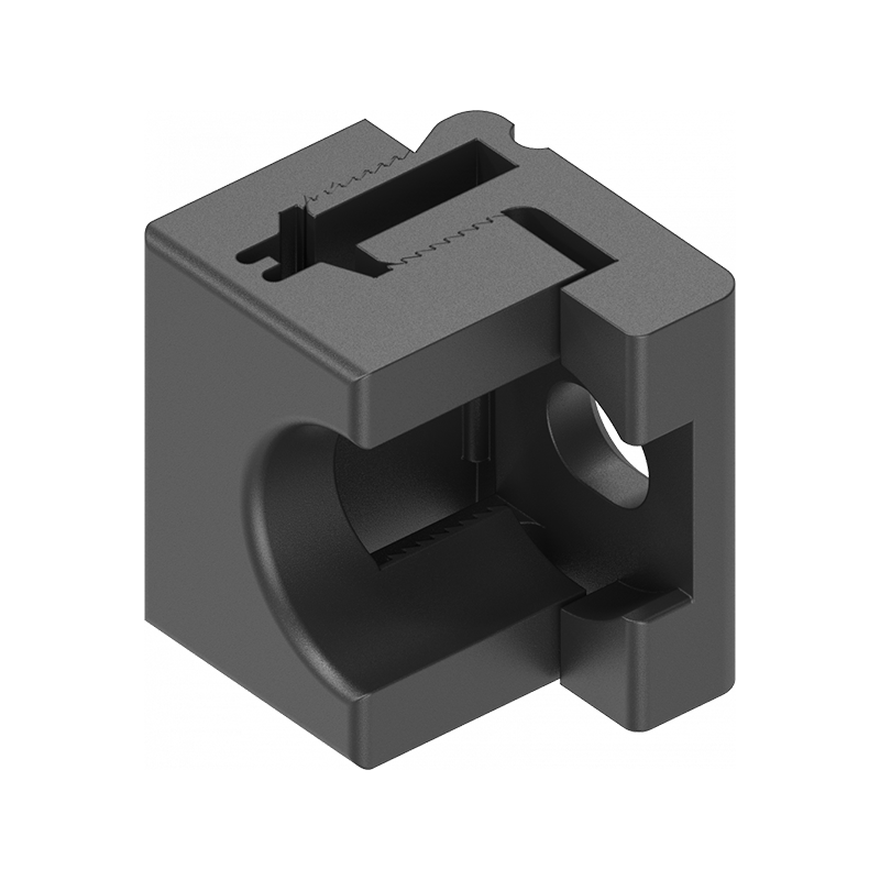 Rod guide, glass fiber reinforced polyamide, L=26, B=25,3, H=22