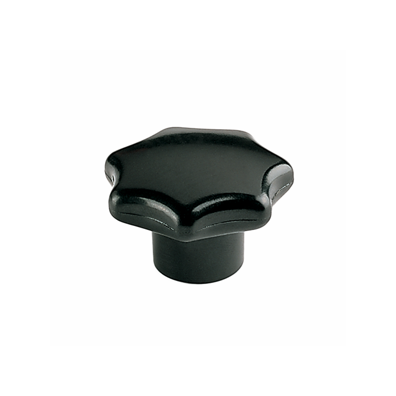 Star knob, duroplast, female thread M5, D=25 mm, H=16mm