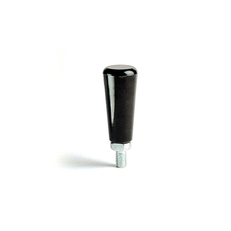 Conical knob, duroplast, male thread M8, D=24mm, H=53mm