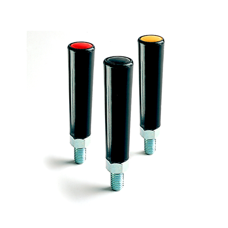 Conical knobs, polypropylene, male thread M10, D=20mm, H=70mm