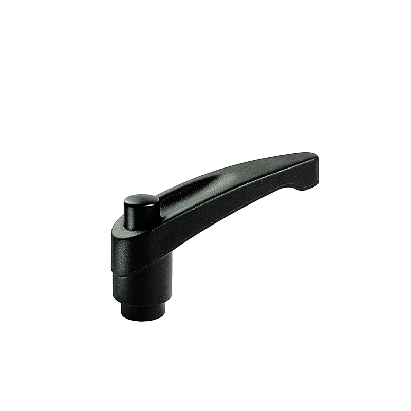 Clamping Handle, glass fiber reinforced polyamide, female thread M10, L=98mm, H=63mm