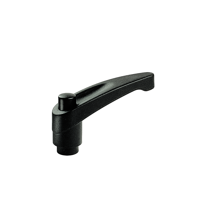 Clamping Handle, glass fiber reinforced polyamide, female thread M12, L=98mm, H=63mm