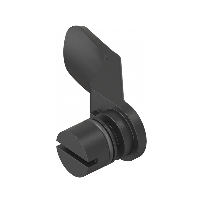 Insert with integrated cam for quick mounting, glass fiber reinforced polyamide, series 1500, H-measure=18mm, class IP65