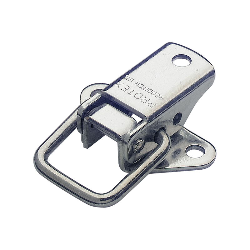 Toggle latch, stainless steel, L=45, B=38,1, H=13,1, not adjustable Toggle latch, stainless steel, L=45, B=38,1, H=13,1, not adjustable