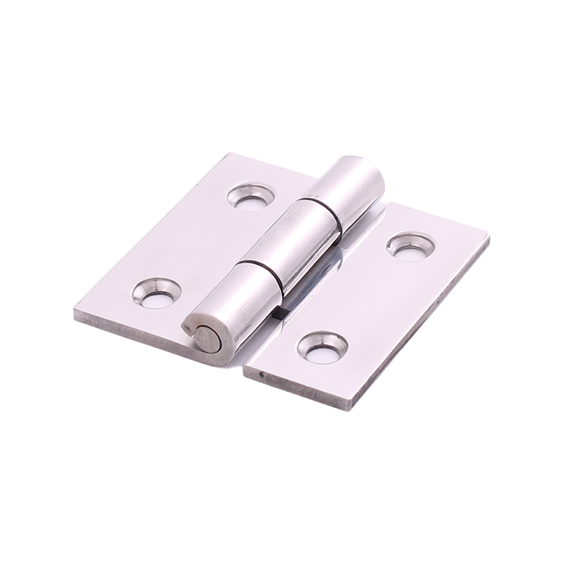 Butt hinge w/holes, stainless steel, L=40, B=40, T=2