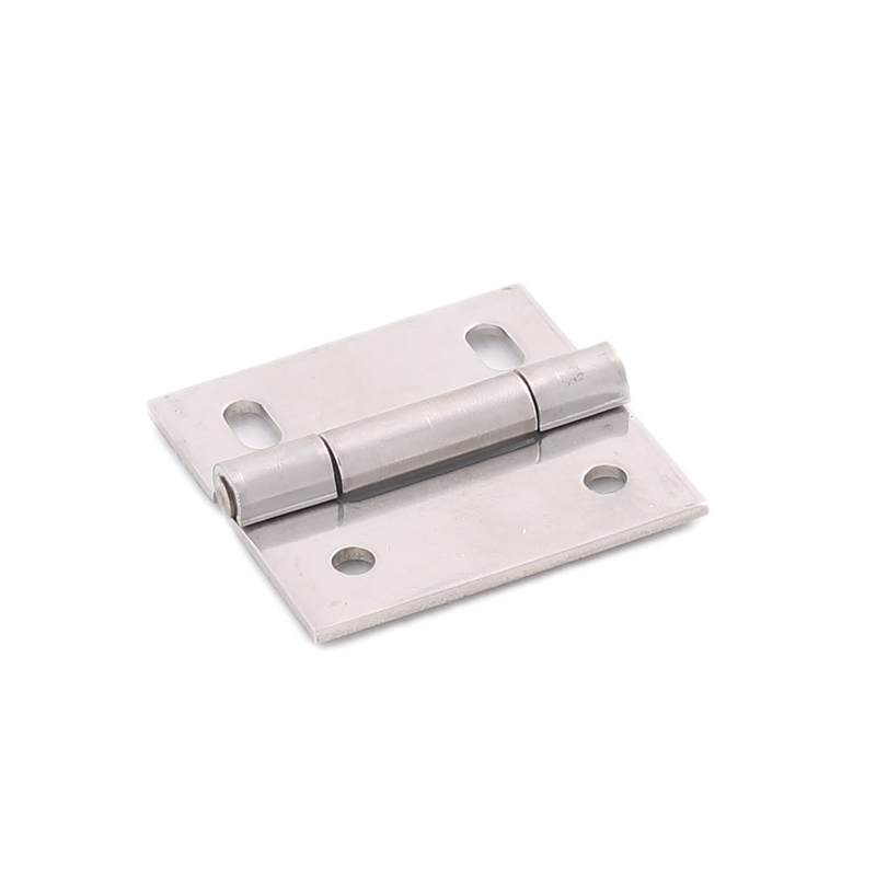 Butt hinge w/holes, acid proof stainless steel, L=50, B=50, T=2