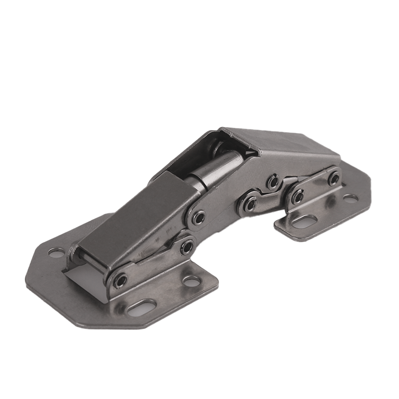 Detent hinge, steel, L=98, B=42, H=24