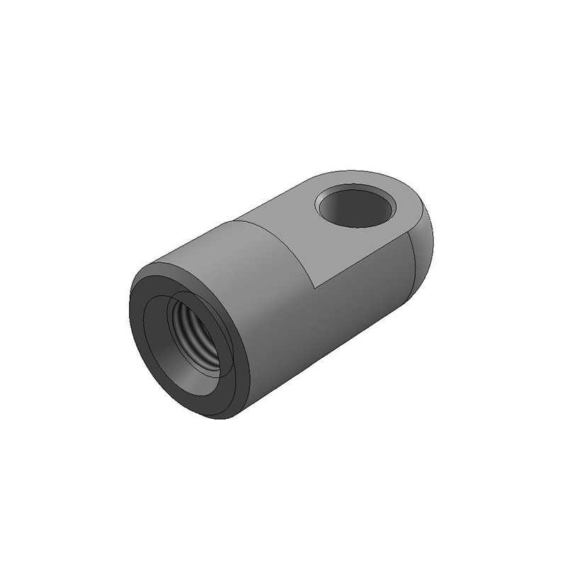 End Fitting, eyelet, steel, M8, L = 22 mm