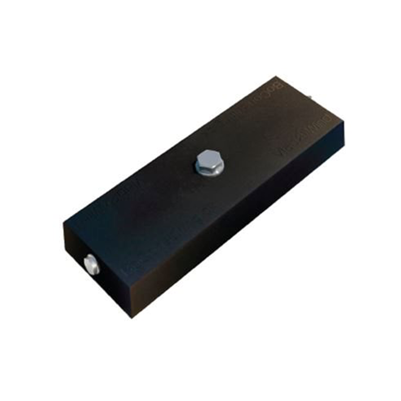 Rubber molded magnet, square, M6, H=17mm , F=700N