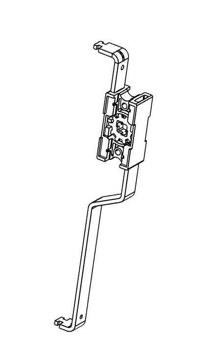 Rod control, steel, L=54, B=27, H=22