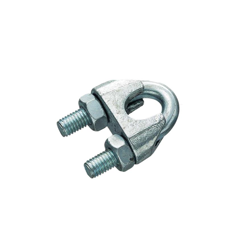 Wire rope clip, steel, M5 thread, for wire diameter = 5mm