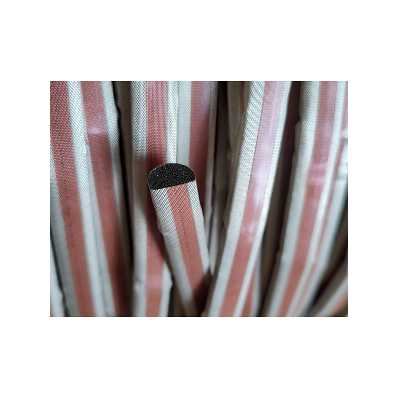 Expanded rubber with glue, square-profile, grey epdm, W=9, H=6