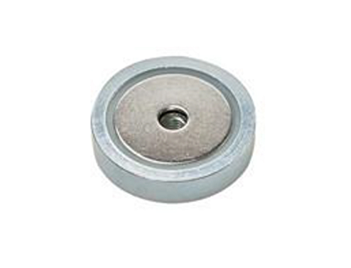 Pot magnet, circular, M10, H=14mm , F=1100N
