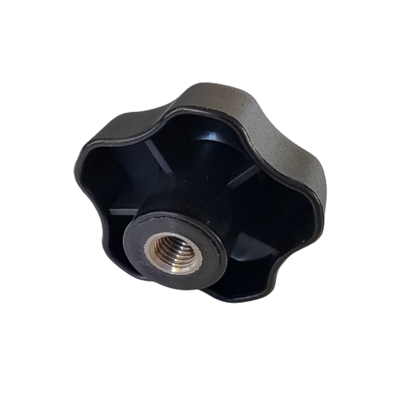 Star Knob, polypropylene, through thread M10, D=60 mm, H=34mm