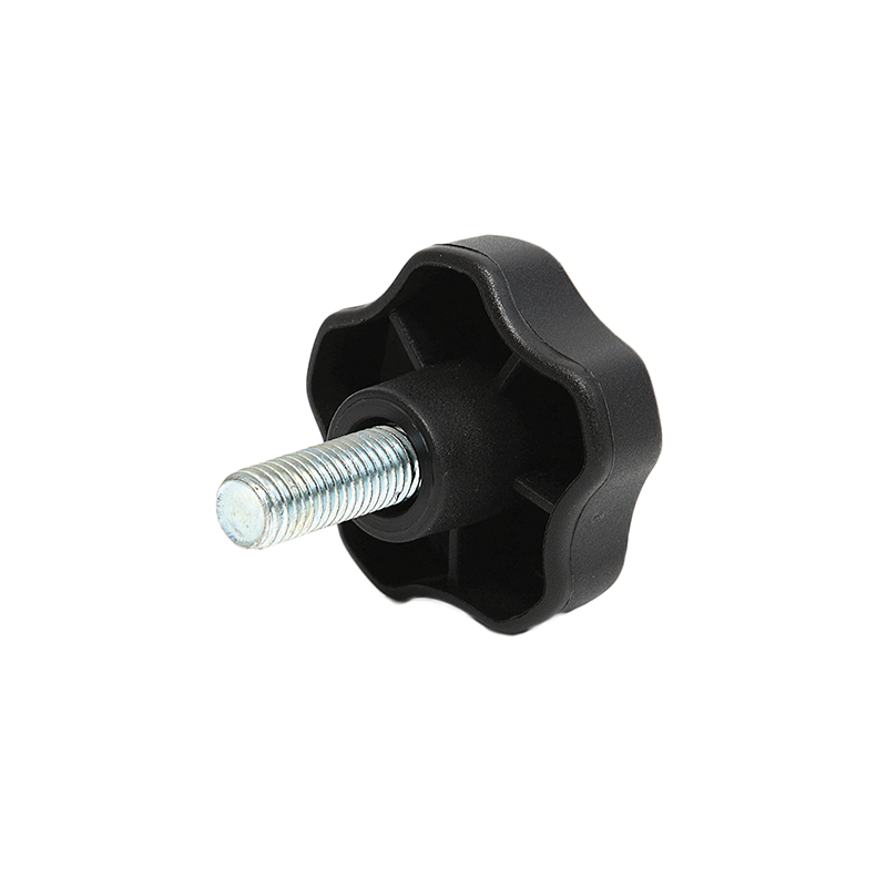 Star knob, polyamid, male thread M10, D=60 mm, H=34mm