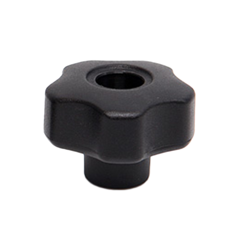 Star Knob, polyamide, through thread M12, D=60 mm, H=34mm