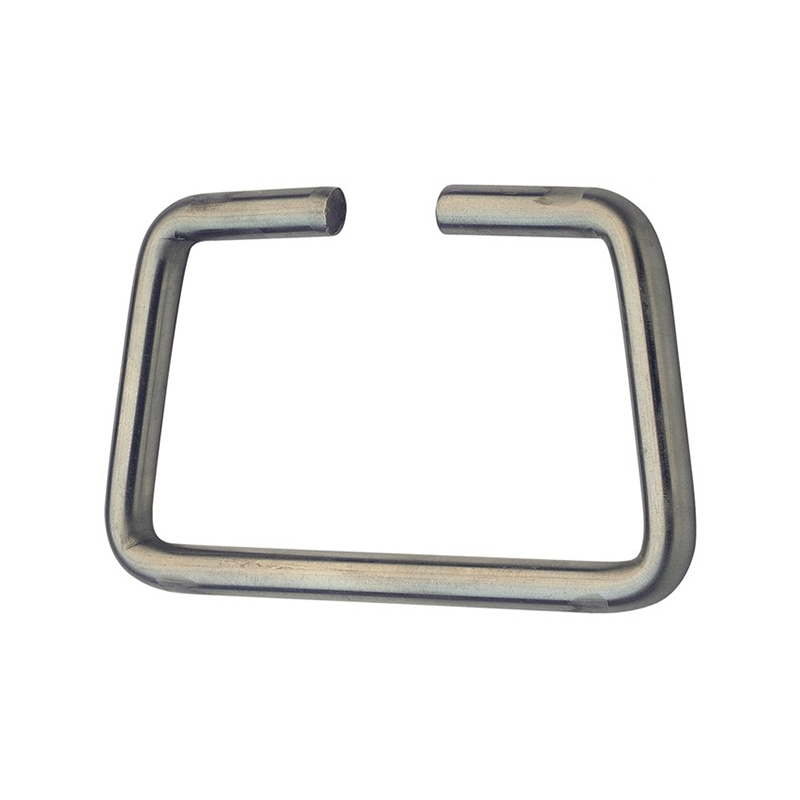 Handles, stainless steel, H= 65 mm, B= 112,8 mm, breakage load = 175 kg