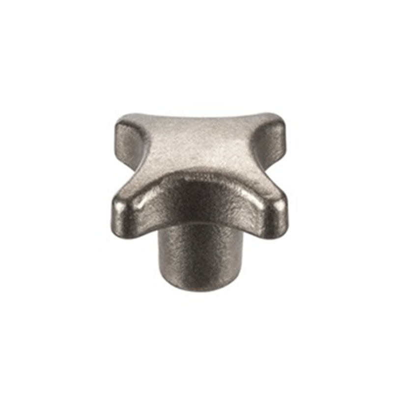Star knob, stainless steel, female thread M8, D=40 mm, H=25mm