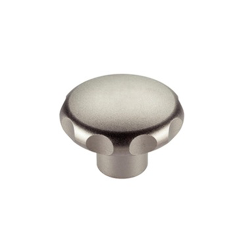 Star knob, stainless steel, female thread M6, D=40 mm, H=30,5mm